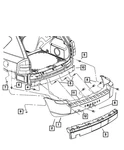 Genuine Mopar Fascia Molding 1CD94TZZAA. Fixed Price $189.43.