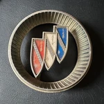 Original Vintage Buick Tri-shield Emblem Badge Outer Ring Ornament 1356673. Fixed Price $64.50.