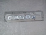 Mercedes C350E Hybrid Boot Lid Badge Genuine Chrome A2058178700 2015-2018. Fixed Price $79.05.