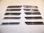 1968 Chrysler 300 Fender Louvers Trim Oem #2785664 2785665 Complete Set (10). Fixed Price $224.97.