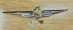 1953 1954 1955 Packard Senior Models Trunk Emblem Bezel Trim 444156. Fixed Price $93.49.