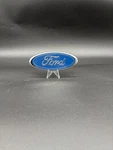 Oem Ford Oval Emblem Badge Blue Chrome F2UB-8C020-AA 578 Short Lug. Fixed Price $7.99.