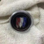 1975 Buick Skyhawk Trunk Lock Emblem Tri-shield Cover Only Body 346573. Fixed Price $20.00.