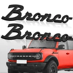 Side Fender Matte Black Emblem Letters Badge For 2021 2022 2023 2024 Bronco. Fixed Price $18.99.