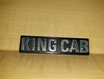 Datsun King Cab Vintage Emblem # 6896 11W10 80S 70S Nissan Classic Oem. Fixed Price $7.85.