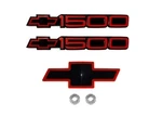 1988-1993 Chevrolet C/k Series 454 Ss Sport Black & Red Front Door 1500 Emblem. Fixed Price $119.99.