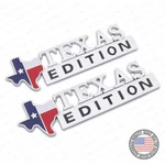 2PCS 3D Texas Edition Car Truck Logo Emblem Badge Stickers For Chevy Gmc. Fixed Price $15.99.