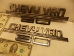 1973-95 Chevy Van 30 Emblems 14052243 Oem Chevrolet Badge 15640710 Nice Chrome. Fixed Price $49.99.