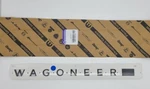 New Jeep Wagoneer Blackout Left/drivers Side Emblem Oem Mopar 68542135AB/AC. Fixed Price $94.99.