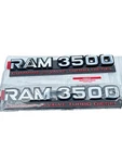 98-02 Ram 3500 Cummins 24 V Turbo Diesel Nameplate Emblem Logo Badge Set. Fixed Price $39.95.