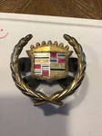 Cadillac Grill Emblem #3540644 1992-1997 Seville Sts AH88 Wreath Gold. Fixed Price $50.00.