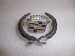Cadillac Wreath Ornament Emblem Eldorado Pins 7643400 20248001 Fleetwood Gm. Fixed Price $14.99.