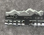 Jeep Wrangler Polar Edition Chrome Nameplate Emblem Badge Oem Mopar 68223580AA. Fixed Price $90.00.