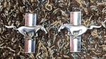 Vintage Ford Mustang Emblems, Pair, Oem, C4ZB16C228-B Lh, C4ZB16C229-B Rh. Fixed Price $15.00.