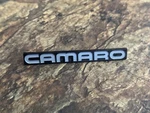 Nos 82-92 Chevrolet Camaro Dashboard Emblem Passenger Side Plate. Fixed Price $62.00.