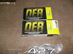 Chevrolet 427 Emblem Set 1969 Camaro, Caprice, Impala, Nova *pair* Oer 119. Fixed Price $57.00.