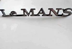Vintage Pontiac Le Mans 8" Metal Plate. Fixed Price $14.99.