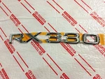 *new Lexus RX330 Trunk Chrome Emblem Badge Oem 2004-2006 Rear Back Door Lift. Fixed Price $49.99.