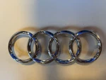 Oem Audi S7 A7 A8 Q3 Q5 Q7 28.5CM Front Emblem Badge BTA581310080. Fixed Price $35.00.