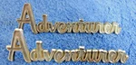 Pair Dodge Adventurer Pickup Truck Emblem Scripts 1972 73 74 75 1976 Mopar Oem. Fixed Price $46.95.