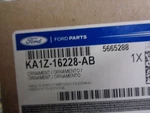 Genuine Ford Name Plate KA1Z-16228-AB. Fixed Price $166.08.