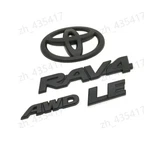 Overlay !! 2019 - 2025 Toyota RAV4 Awd Hybrid Matte Black Out Emblem Kit. Fixed Price $39.99.
