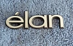 Rare New Oem 84-86 Thunderbird Elan E'lan Chrome Trunk Ornament Emblem Nameplate. Fixed Price $45.00.