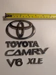 Oem 5PCS 02 - 06 Toyota Camry Xle V6 Rear Lid Chrome Emblem Badges A22165. Fixed Price $28.09.
