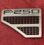 08-10 Ford F-250 Super Duty Lh Fender Vent Emblem Oem. Fixed Price $39.95.