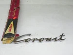 Mopar 1834224 Coronet Script Emblem 1958 Dodge Nos - Oem Authentic. Fixed Price $165.95.
