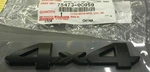 Oem Toyota Tundra Tacoma Trd Pro 4X4 Flat Black Painted Emblem. Fixed Price $26.99.