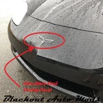 Gloss C6 Corvette 2005-2013 Front/rear Emblem Flag Overlay Blackout. Fixed Price $8.95.