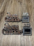Sierra Grande 15 Gmc Emblems 70S-80S Truck Chrome Fender Badge Trim Oem. Fixed Price $129.99.