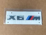 Bmw F86 Genuine Rear Trunk Emblem "X6 Lettering Decal Badge New Logo. Fixed Price $65.99.