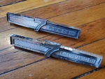 1966 Ford Galaxie 7 Litre Fender Emblems Badge Oem C6AB-16189-E C6AB-16188-E. Fixed Price $269.00.