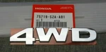 " Honda Genuine Cr-v Element 4WD Liftgate Emblem Pilot Ridgeline 75719-SZA-A01*. Fixed Price $24.50.