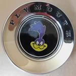 Mopar 3573725 Nos Plymouth Rod Runner Front Header Emblem. Fixed Price $299.99.