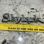 Buick Skylark Emblem 1968 1972 # 9823099 Vintage 16175MD2 6175MD-1 Oem. Fixed Price $9.99.