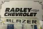 New Oem Chevy Blazer Rear Tailgate Emblem- General Motors Gmc 84188524. Fixed Price $55.99.