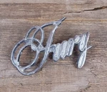 Vtg 1975 1976 1977 1978 Plymouth Fury Emblem Script Badge Oem #3811524 Mopar. Fixed Price $18.95.
