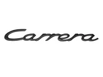 Porsche 911 Rear Emblem "carrera" For Decklid Black Genuine 9935592370070C. Fixed Price $98.00.