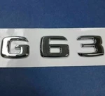 Chrome * G63 Trunk Letter Emblem Badge Set For Mercedes Benz Amg G-class. Fixed Price $18.00.