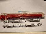 1970 Chevrolet Chevelle Fender Emblem Pair; "malibu", Chrome/white; New!. Fixed Price $104.00.