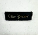Chrysler Oem Fifth Avenue "new Yorker" Dashboard Emblem Badge Logo 04460833. Fixed Price $11.89.
