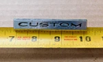1967-69 Pontiac Tempest & Lemans "custom" Emblem 1968 1969 4440393. Fixed Price $8.00.