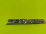 01 04 07 Toyota Sequoia Chrome Liftgate Emblem 75471 0C020. Fixed Price $16.00.