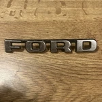 1978-1980 Ford Rear Trunk Lid Hatch Emblem Badge 5'' Oem 77FB-B42550-DA. Fixed Price $16.00.