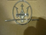 Maserati 4200, Quattroporte, Granturismo -rh Trident Emblem-new- P/n 89095300. Fixed Price $78.00.