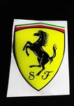 Genuine Ferrari Scuderia Resin Badge/ Shield Sticker F360 P/n 95992903. Fixed Price $10.52.