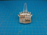 Vintage Cadillac Crest Emblem Badge Chrome Multicolor Shield 1616606 Gm. Fixed Price $24.89.